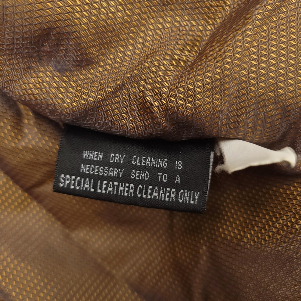 M‎ Julian Wilsons Leather Jacket Mens Medium Black Zip Front Buckle Pockets - Picture 14 of 16